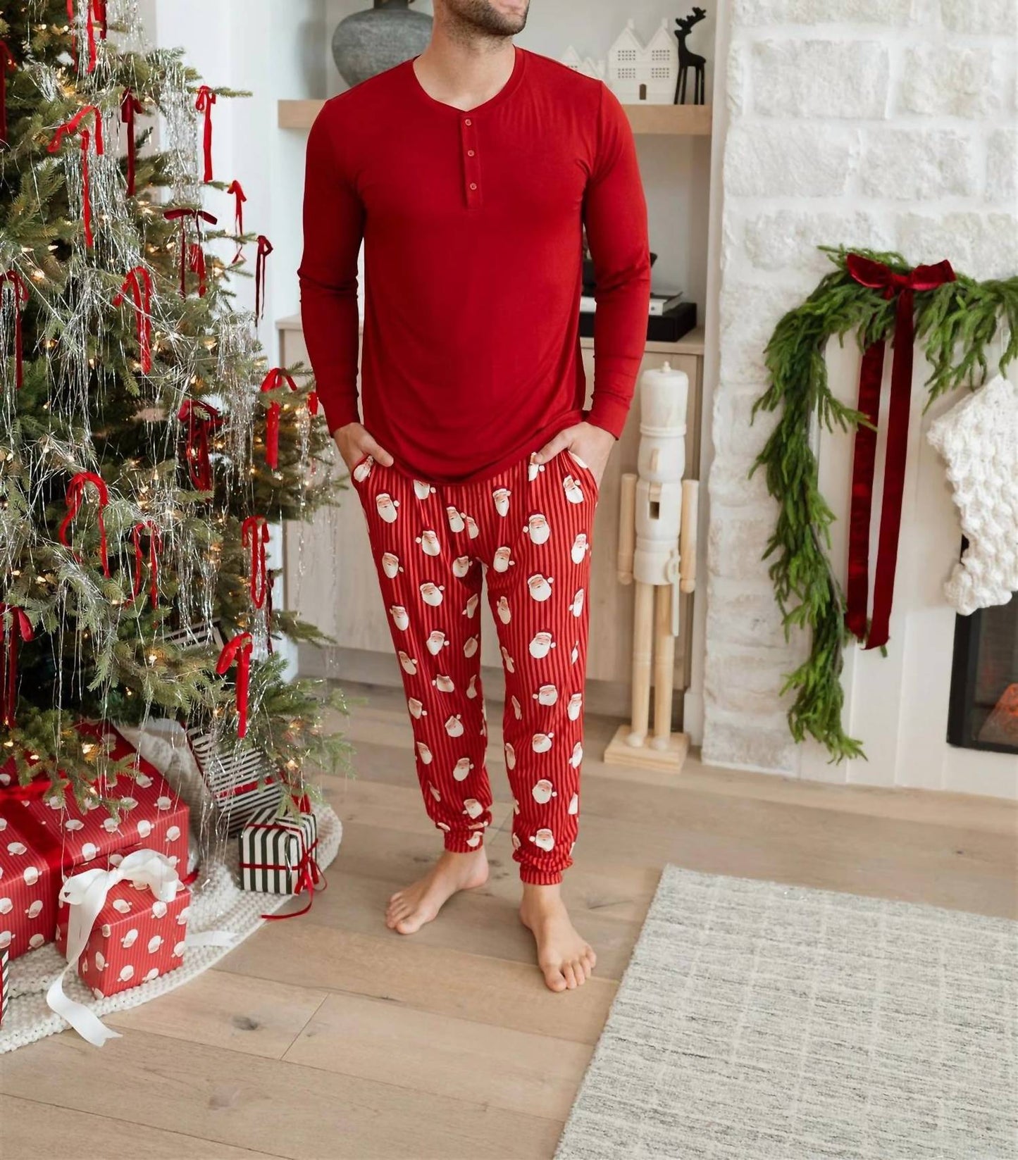 Men's Santa Pajama Set