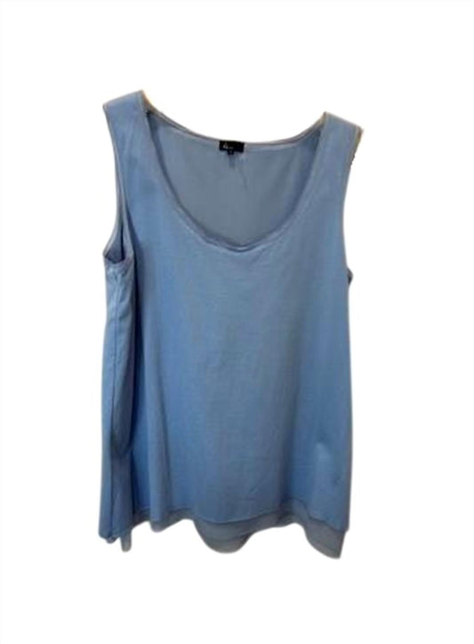 Women Mix Media Tank Top