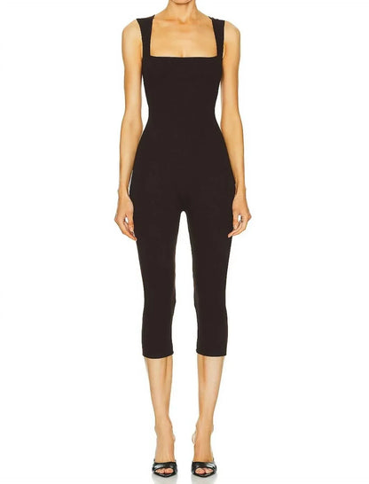Sans Faff - Women's Bell Pedal Pusher Jumpsuit - Rack Hunt