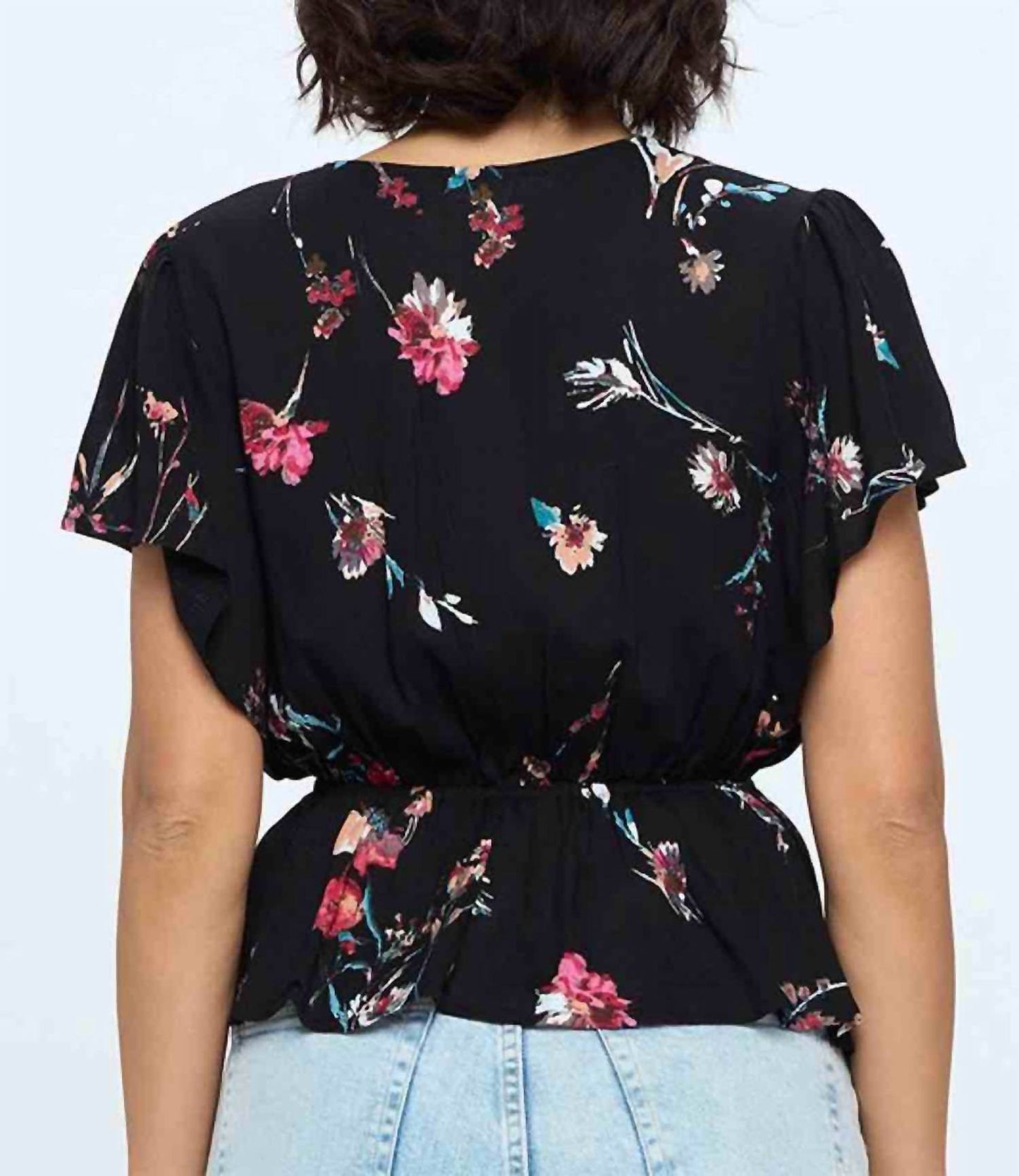 Ever B - Elaina Floral Blouse - Rack Hunt