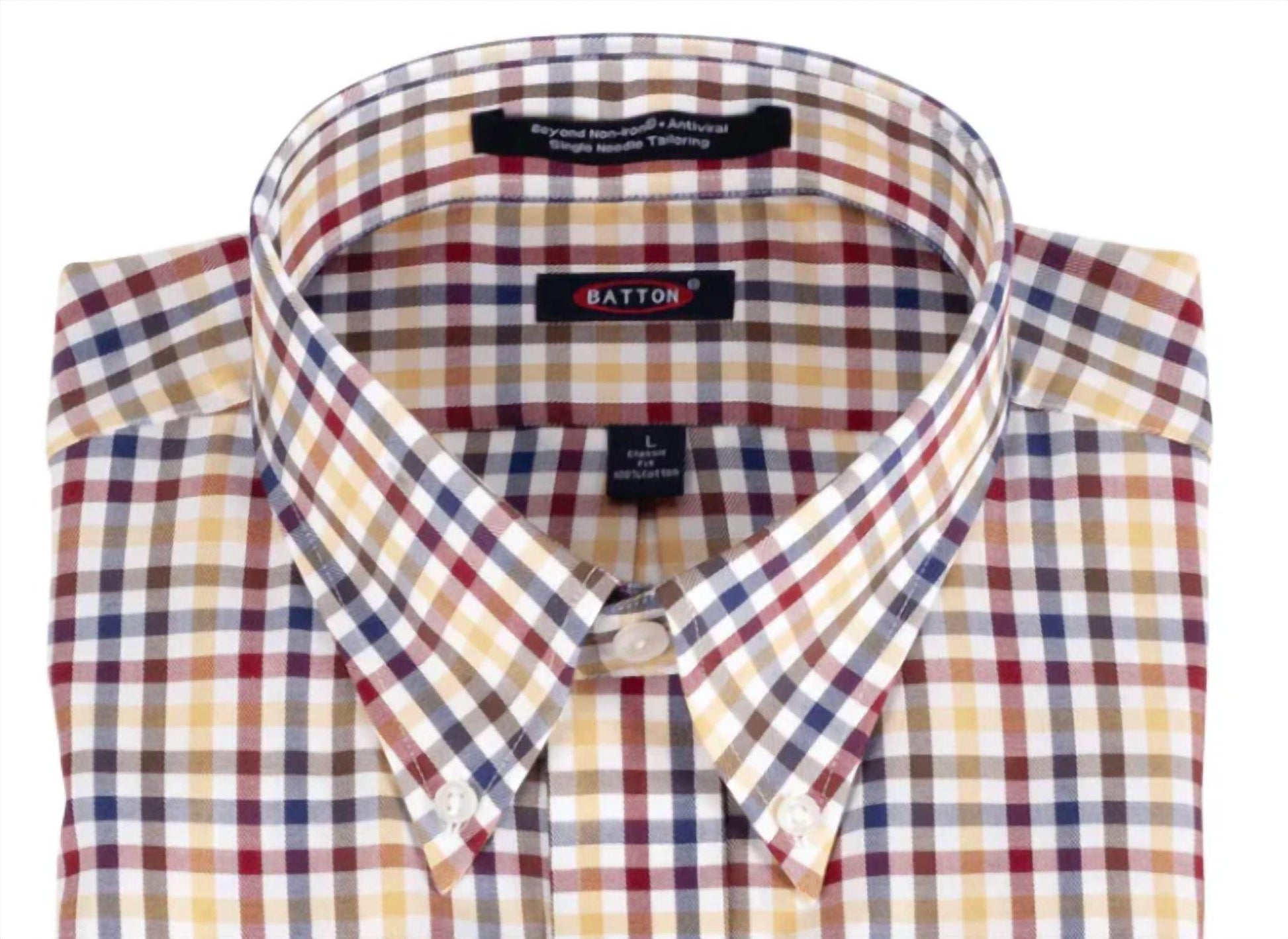 Batton - Men's Cotton Long Sleeve - Rack Hunt -