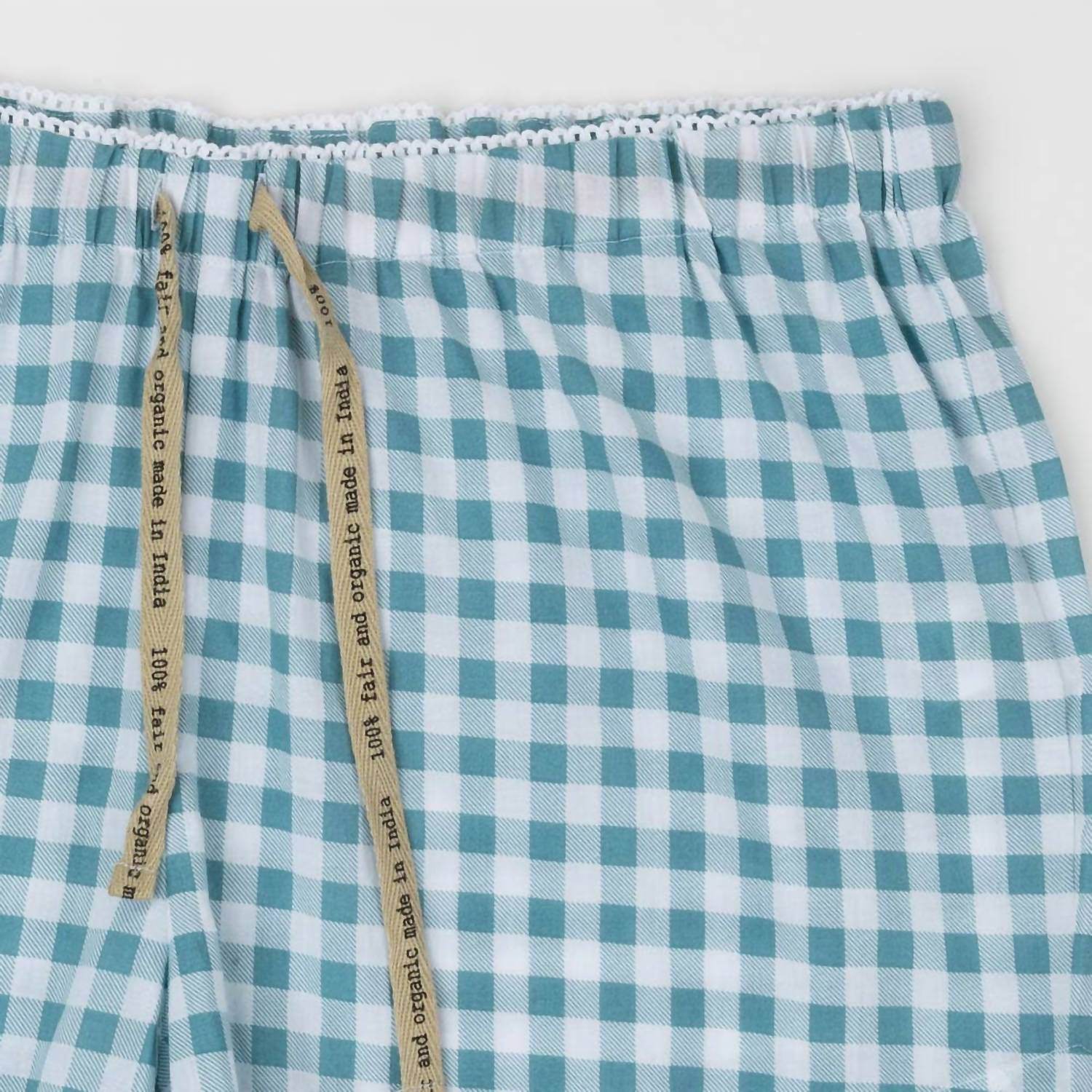 Veraluna - Organic Cotton Gingham PJ Set - Rack Hunt -