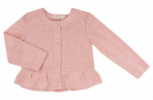 Kid's Knitted Jacket With Lurex