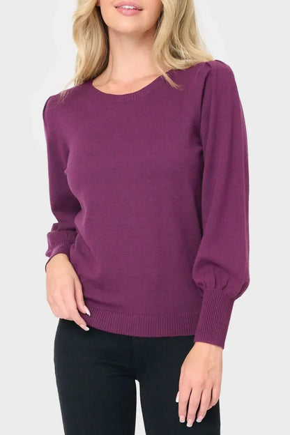 Gibsonlook - Essential Blouson Sleeve Sweater - Rack Hunt