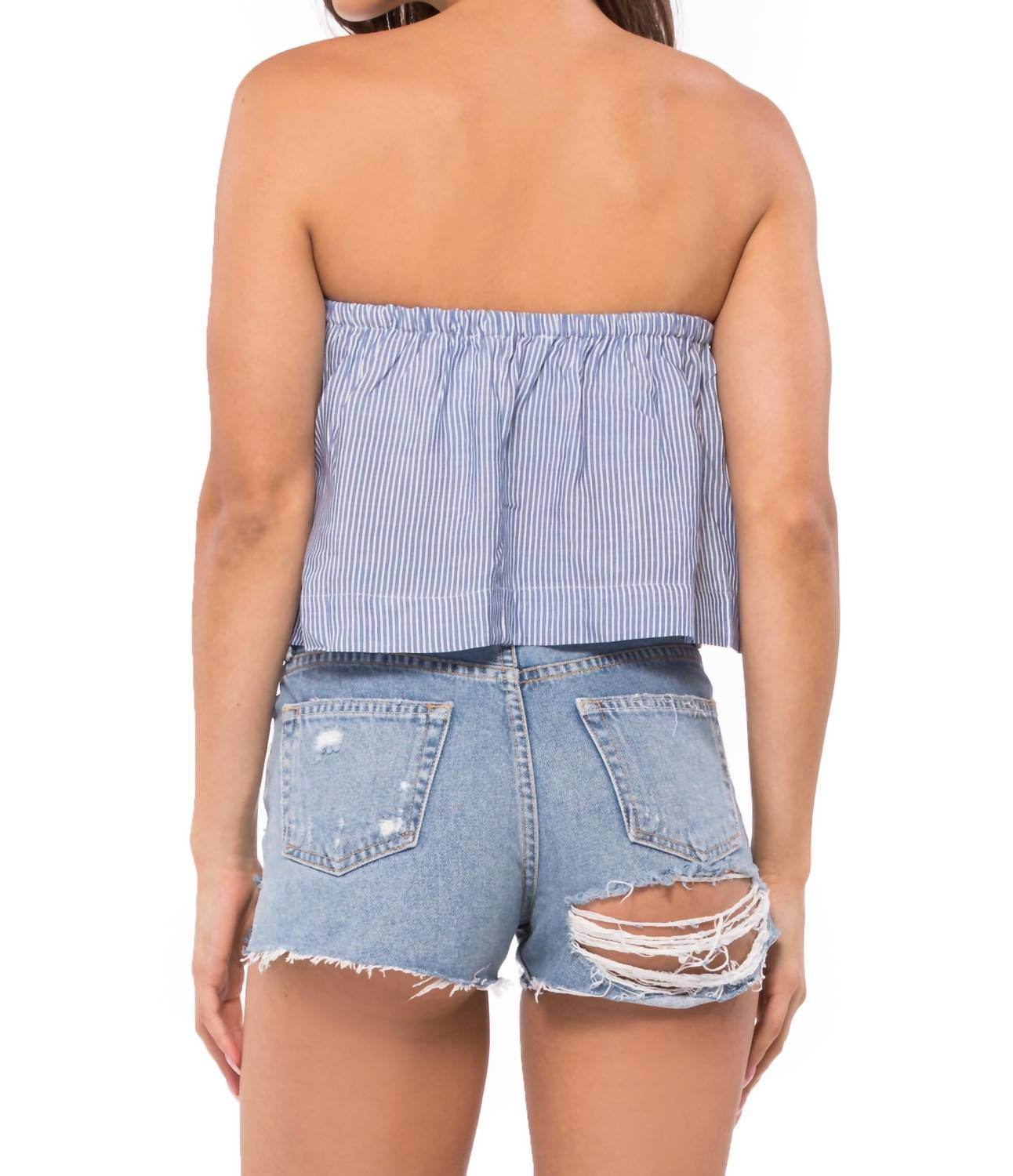 Blue Life - Lina Frill Off The Shoulder Top - Rack Hunt