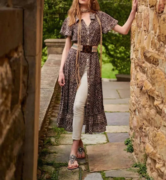Rubyyaya - Aztec Maxi Dress - Rack Hunt