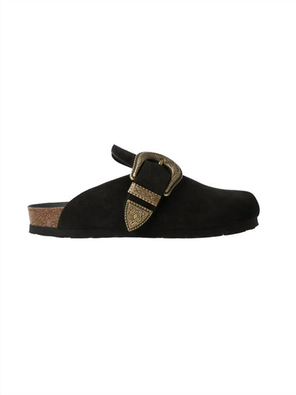 Women's Huma Velour Mule Slides