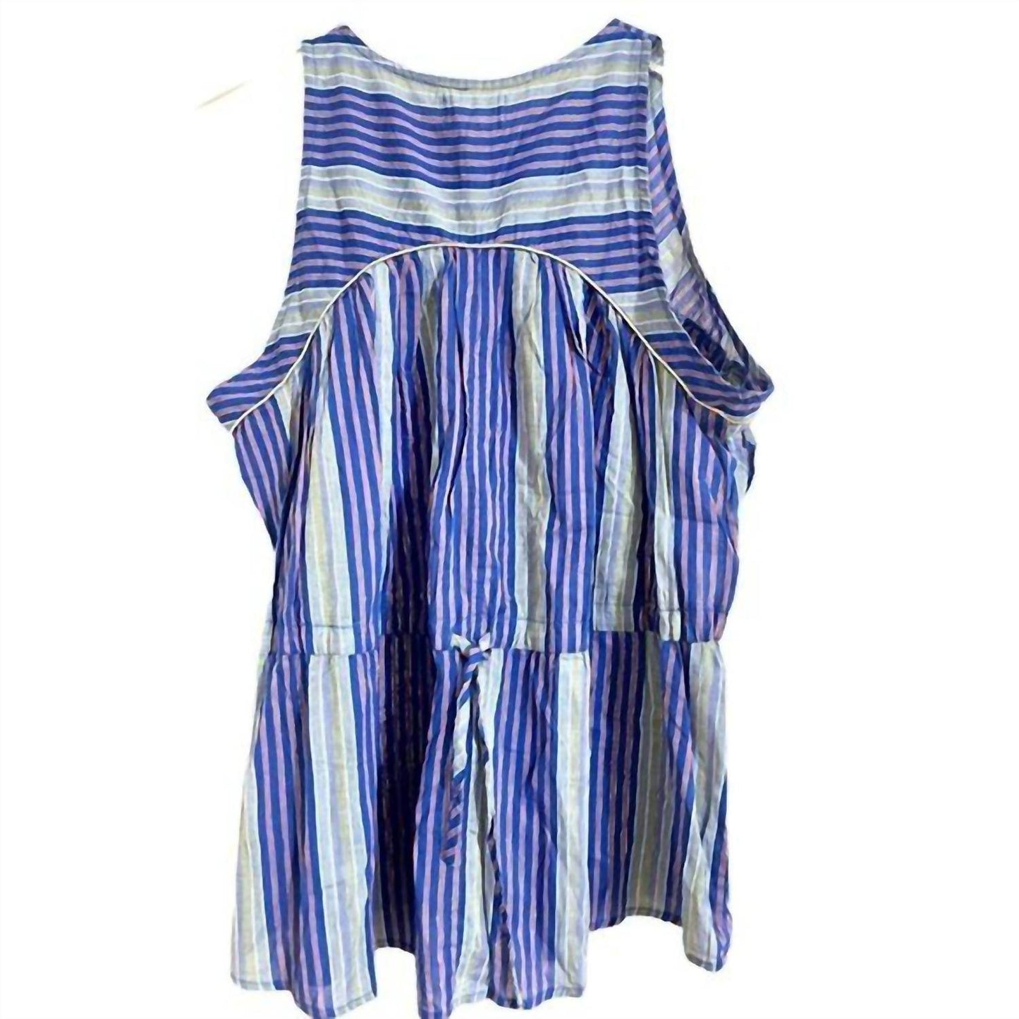 4our Dreamers - Stripe Boho Peasant Top - Rack Hunt -