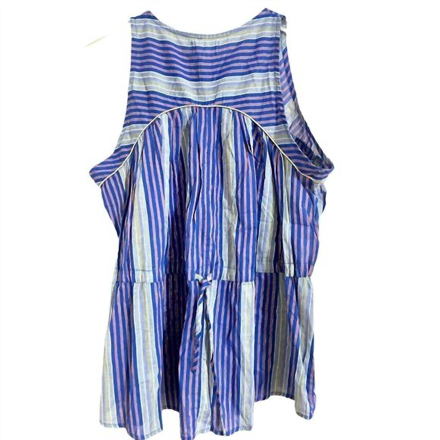 4our Dreamers - Stripe Boho Peasant Top - Rack Hunt -
