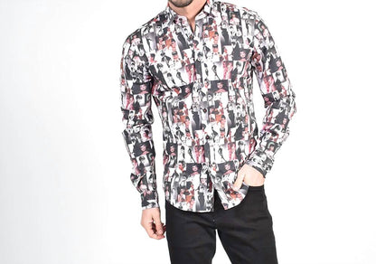 Audrey Hepburn Button Down Shirt