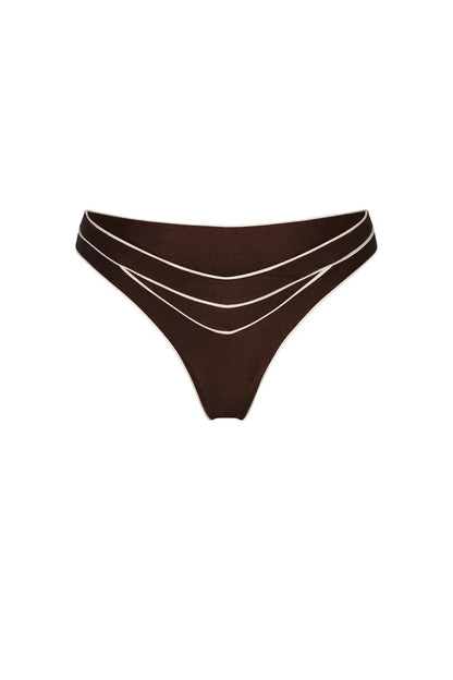 Nelblu - Amanecer High Cut Cheeky Bikini Bottom - Rack Hunt