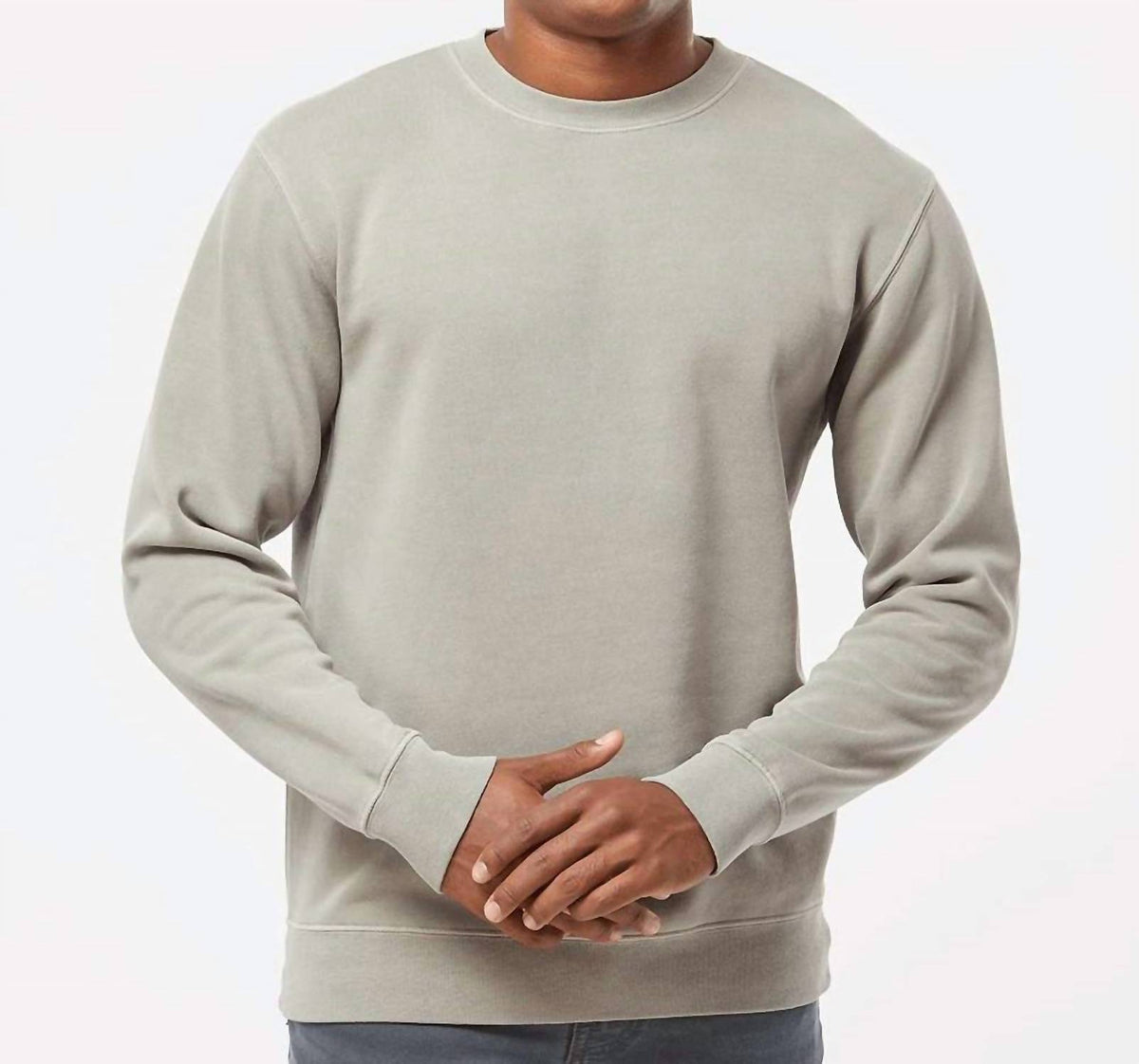 Midweight Pigment-dyed Crewneck Sweatshirt