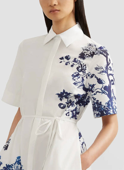 Short Sleeve Shirt Dress