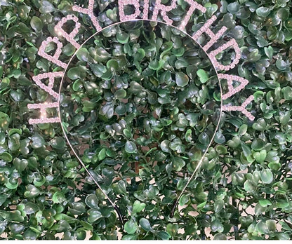 Pearl and Rox - Happy Birthday Crystal Rhinestone Headband - Rack Hunt