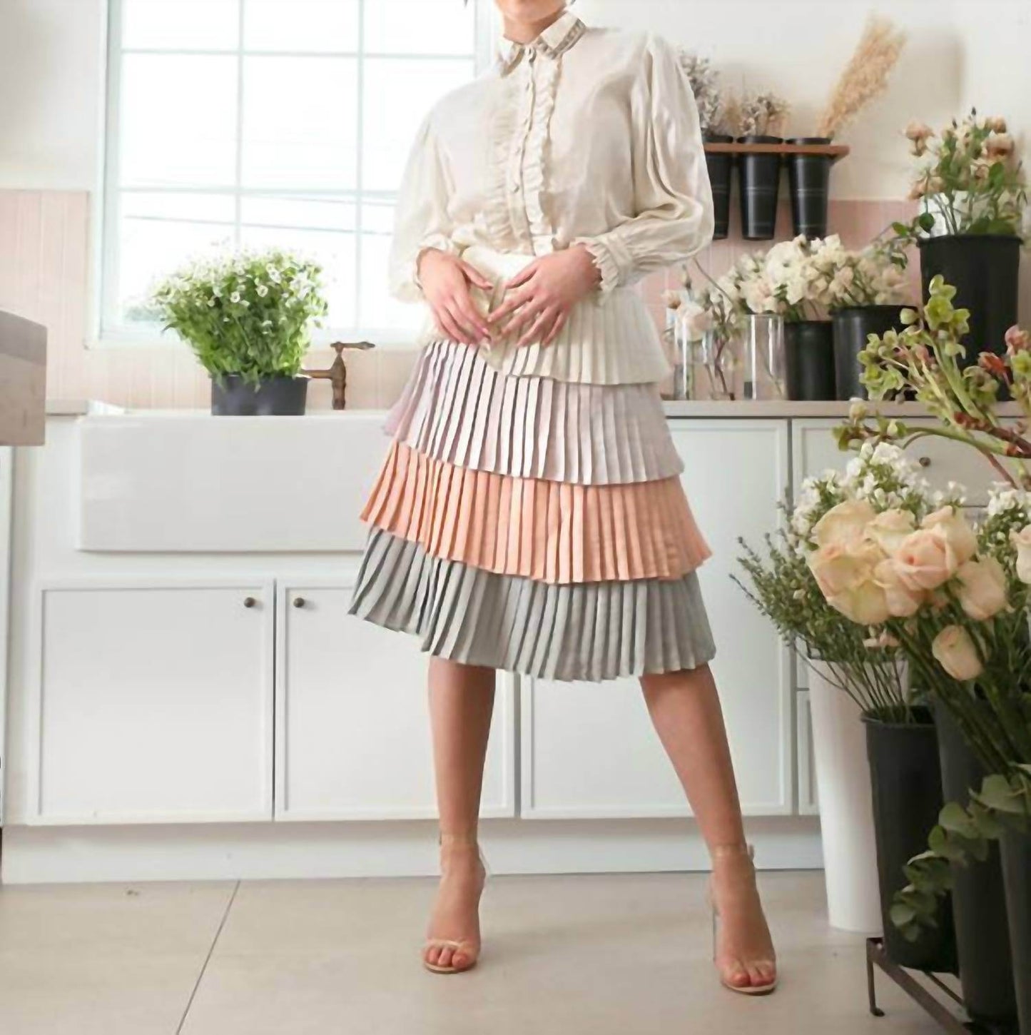 Esteem Couture - Adeline Two-piece Skirt Set - Rack Hunt -