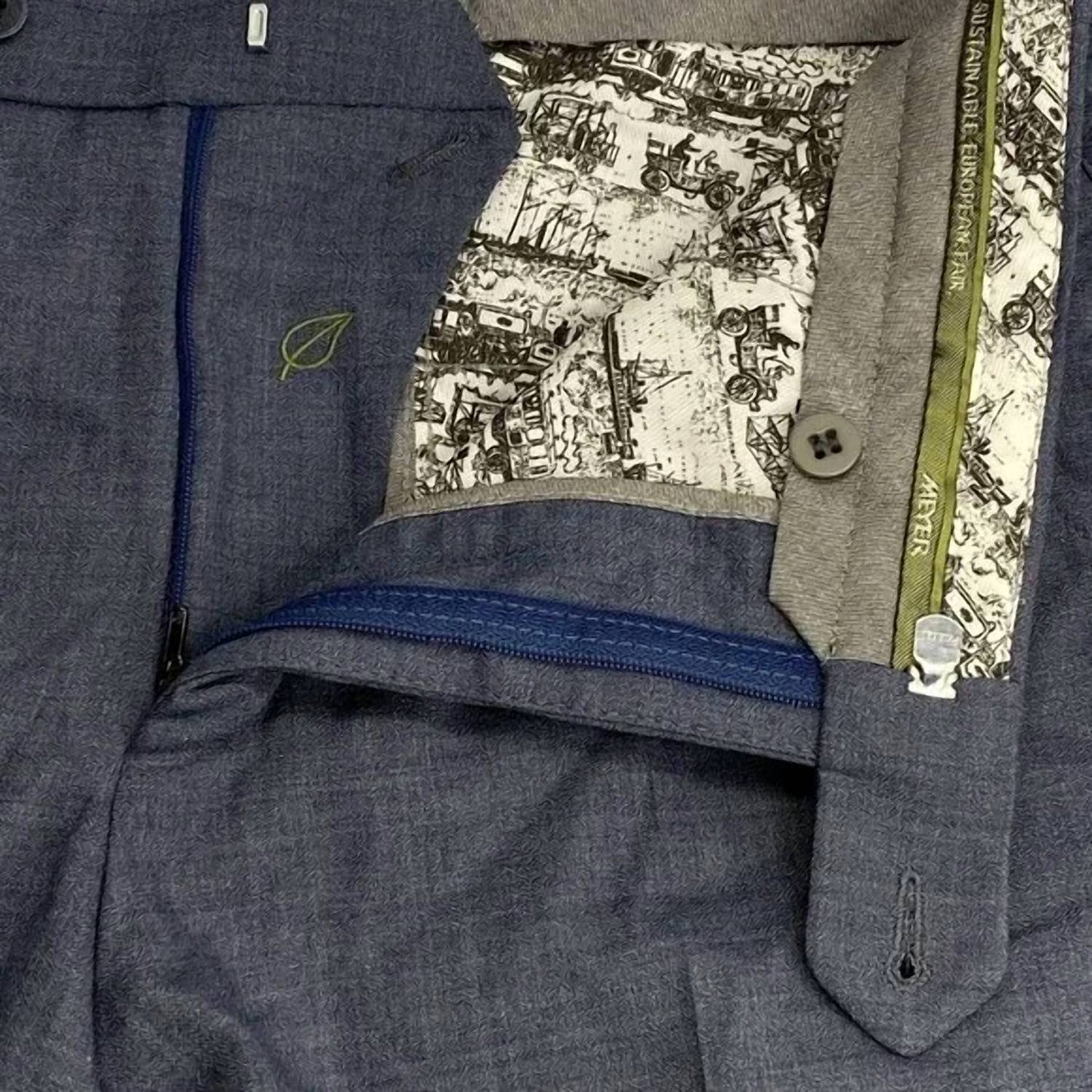 Men's Bonn Modern Fit Stretch Dress Pants