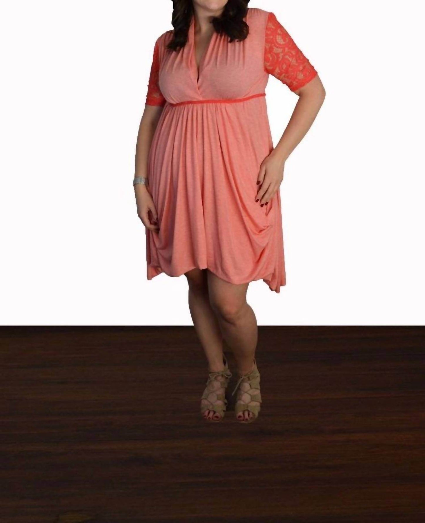 Tough Luv - Lace Sleeve Goddess Pocket Dress - Rack Hunt