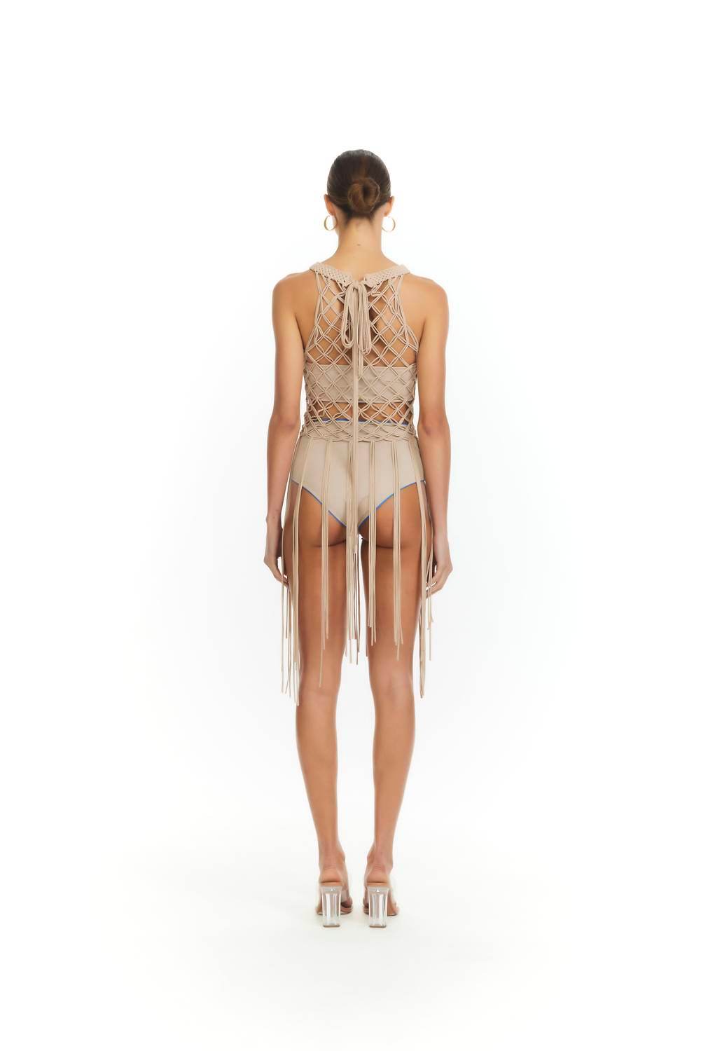 NHall Resortwear - Anamar Cover Up Macrame - Rack Hunt -