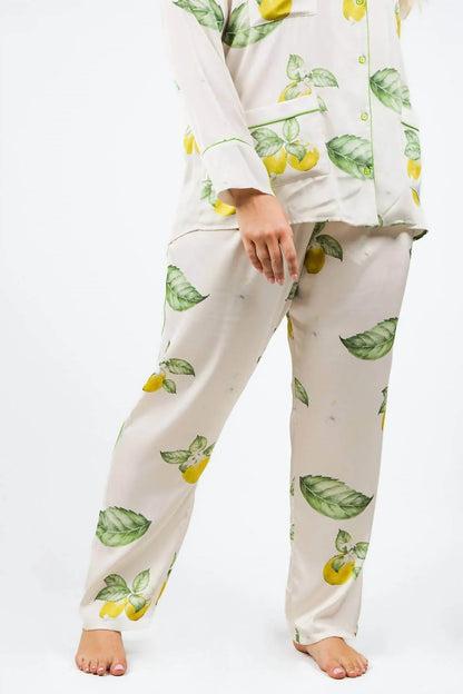 ISAYES - Lemon Pajama Set - Plus - Rack Hunt