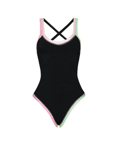 Crochet Trim One Piece