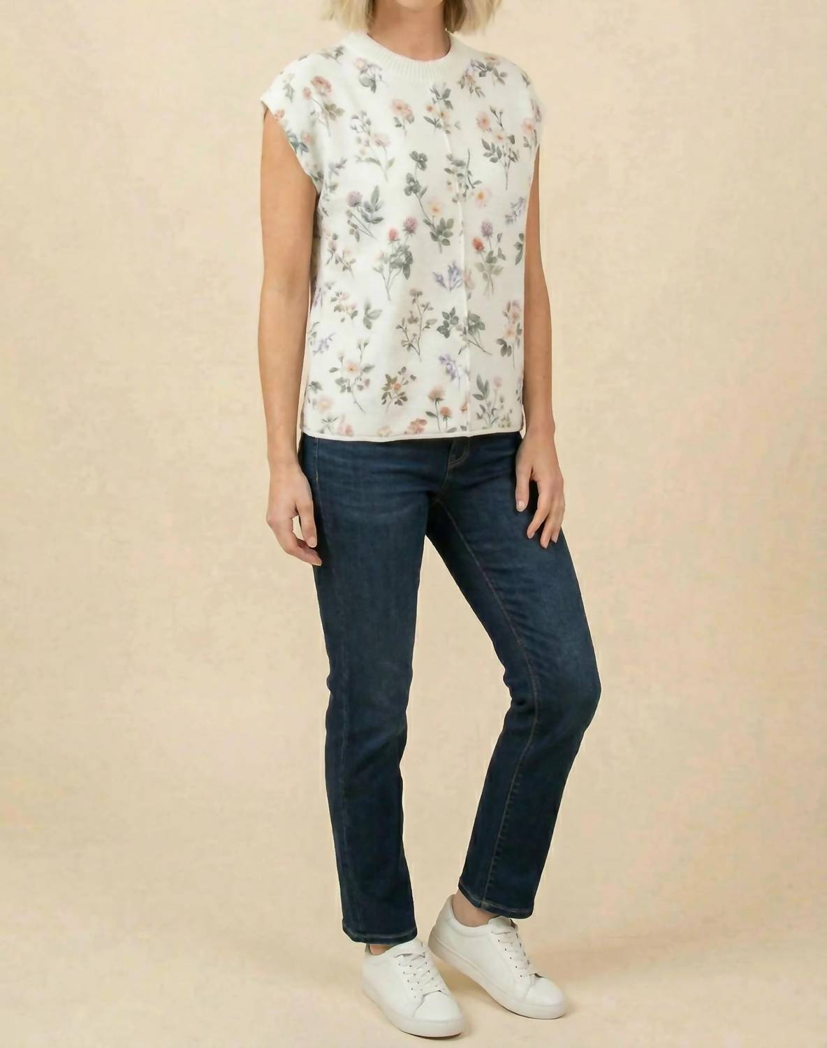 Sleeveless Knit Top