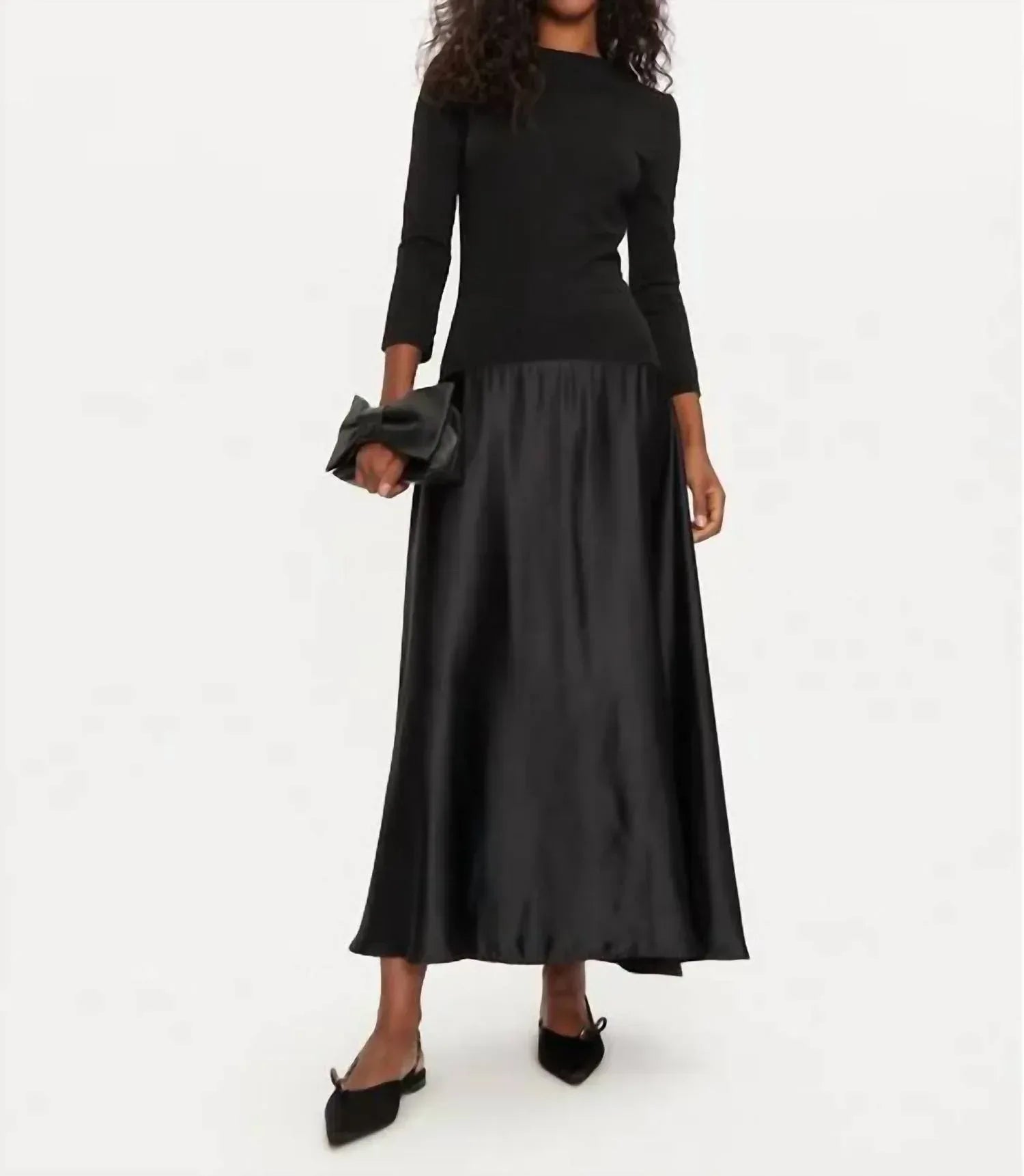 Imperial - Long Sleeve Maxi Dress - Rack Hunt