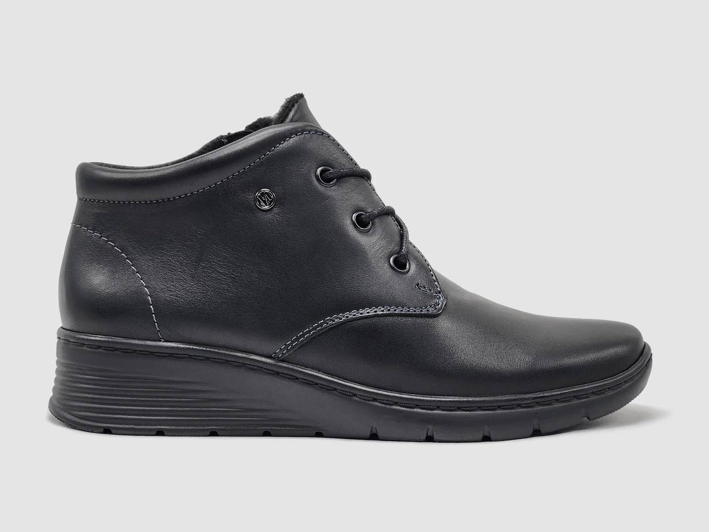 Women's Theia Fleece-lined Zip-up Leather Boots