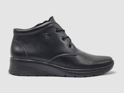 Women's Theia Fleece-lined Zip-up Leather Boots