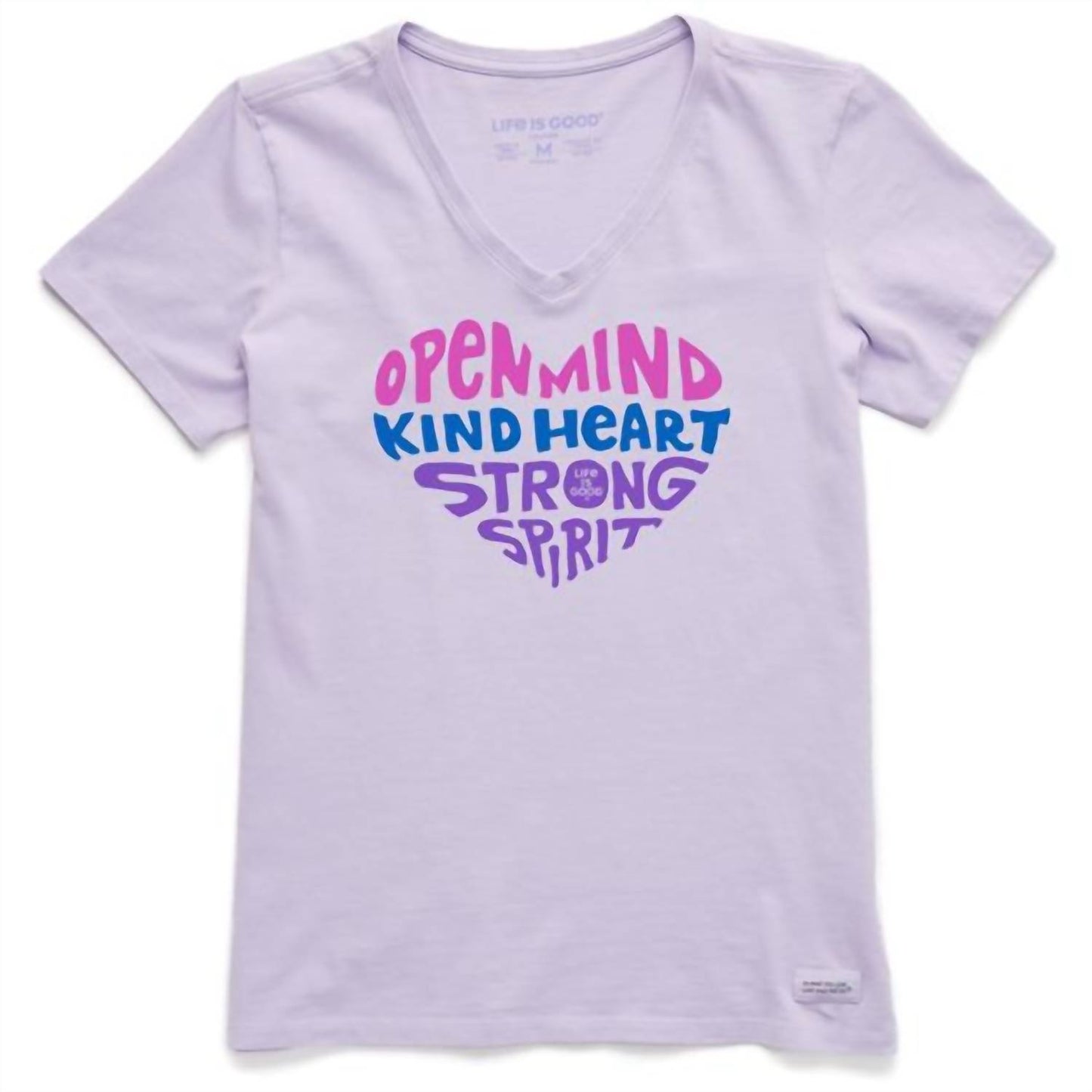 Women's Crusher-lite Open Mind Heart Tee