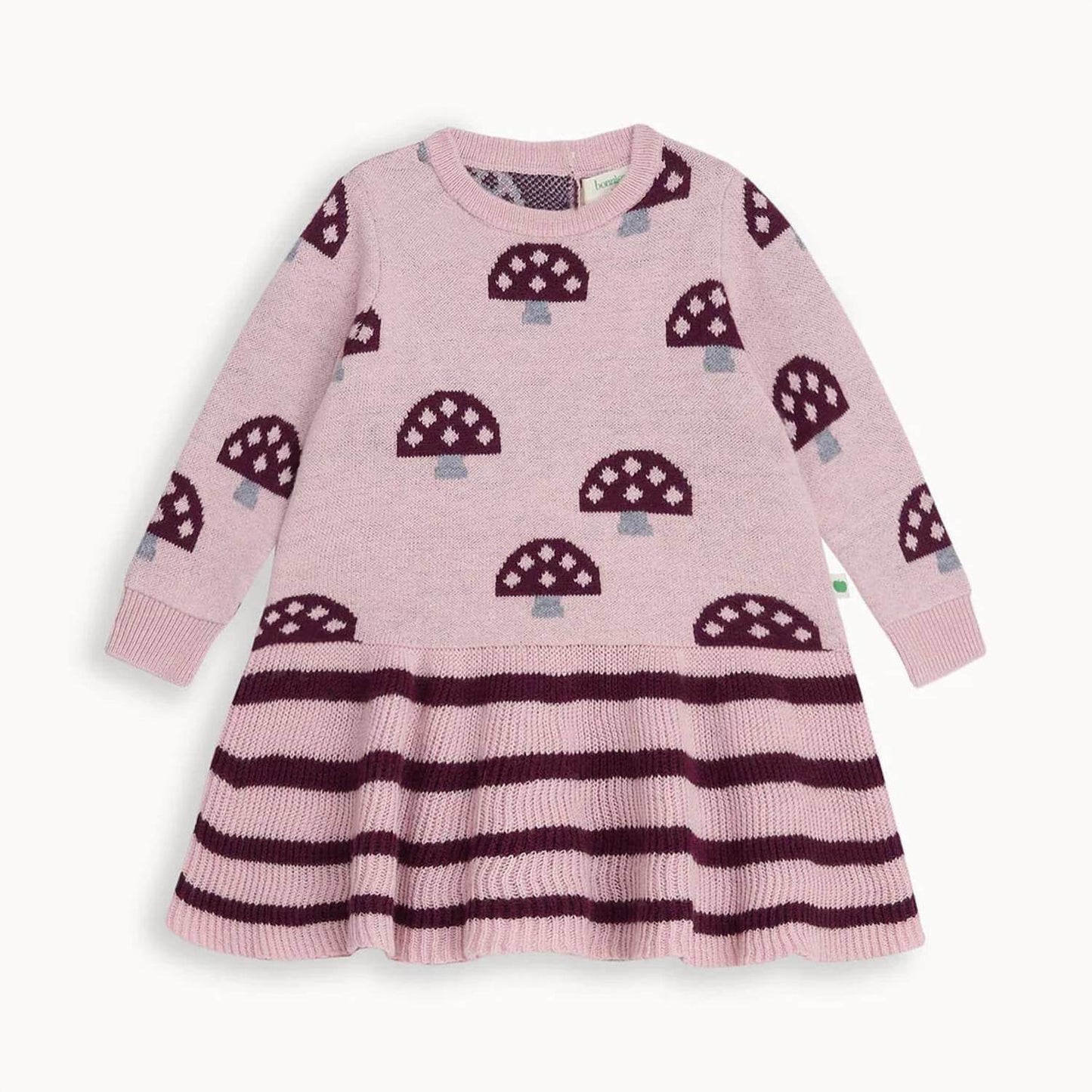The Bonnie Mob - Girls Mushroom Knit Dress - Rack Hunt