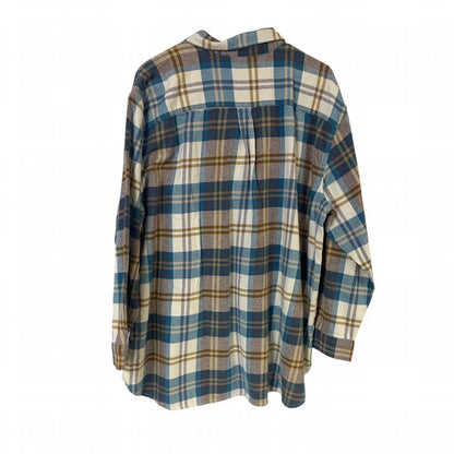 Women's Button Up Flannel Shirt