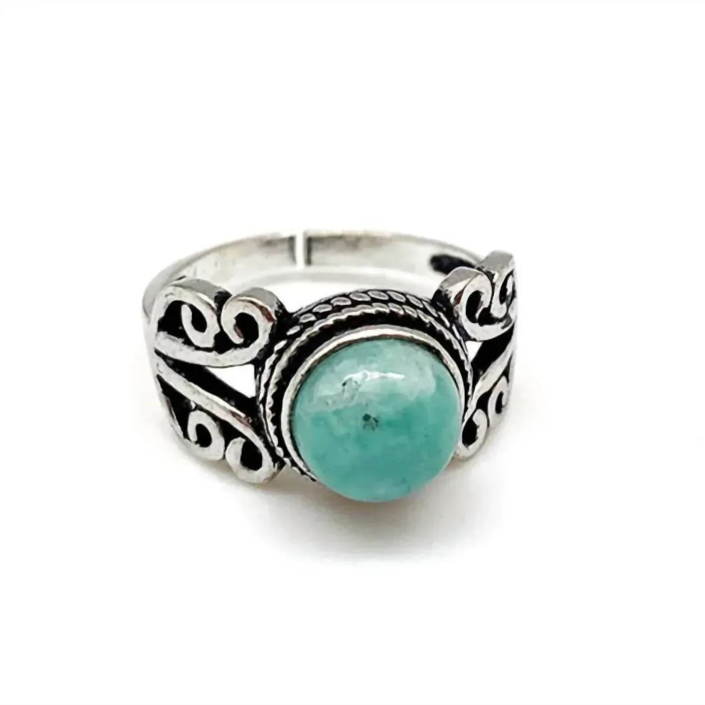 Anju - Women's Tanvi Collection Scroll Ring - Rack Hunt