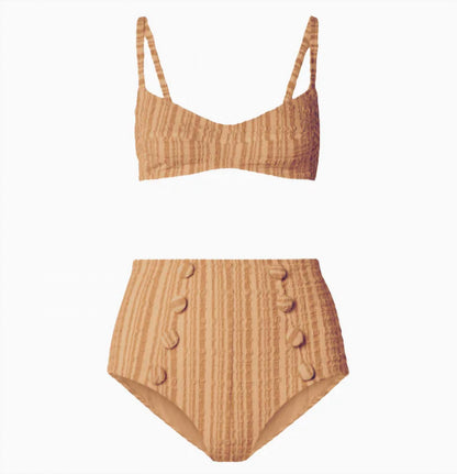 Women's Balconette High Waisted Bikini Set