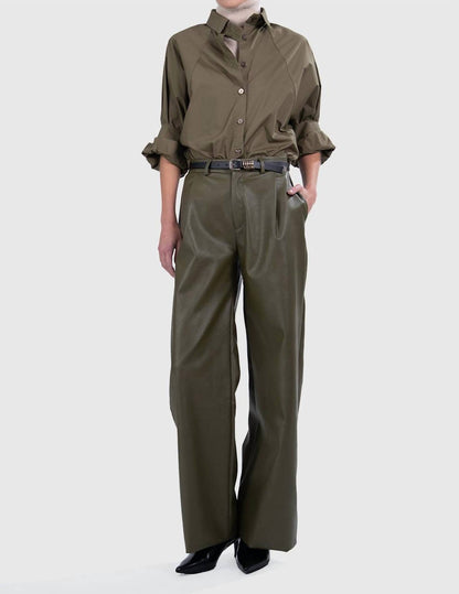 Milo Faux Leather Pant