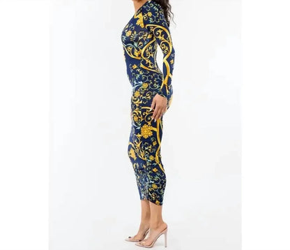 Let's go Uptown - Ruched Lined Double Layer Midi Dress - Rack Hunt