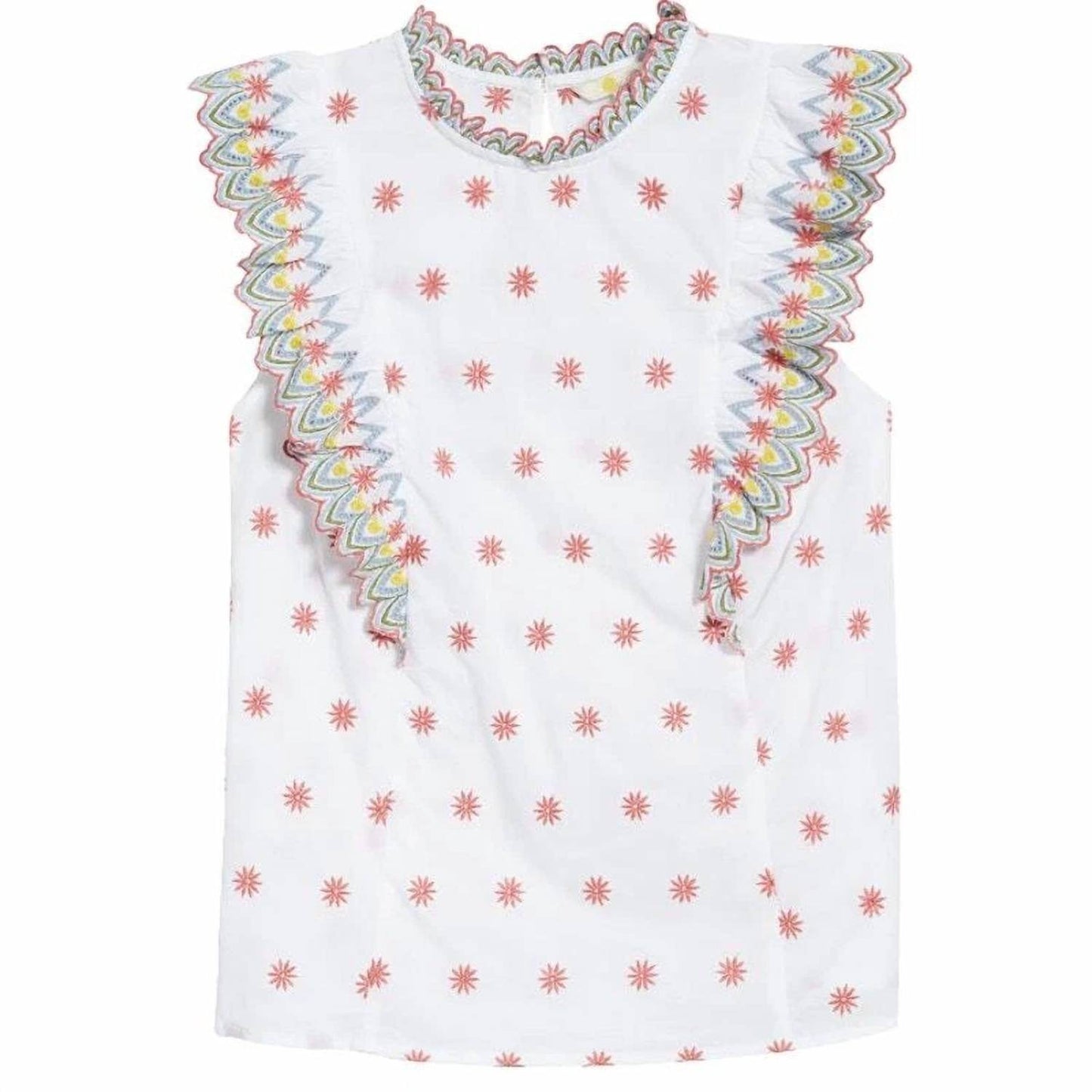 Boden - Broderie Anglaise Sleeveless Top - Rack Hunt -
