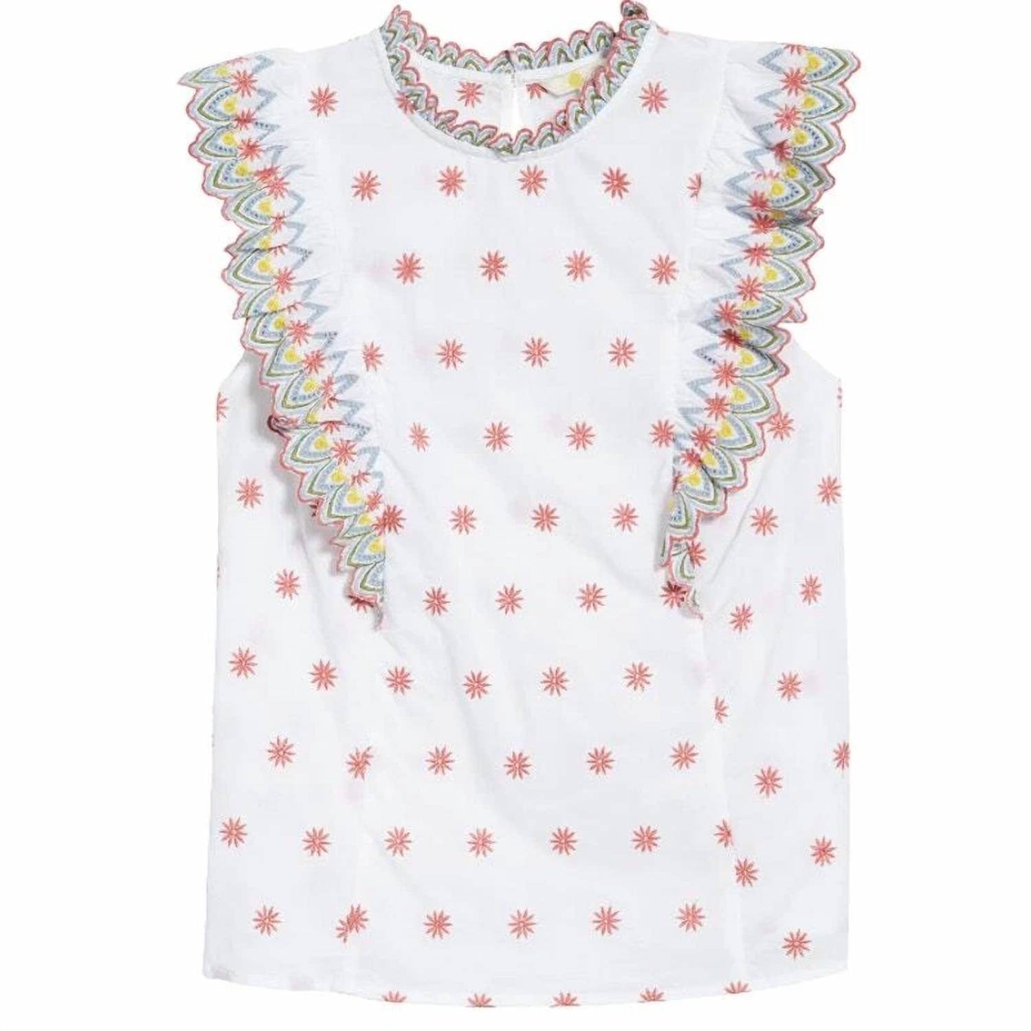 Boden - Broderie Anglaise Sleeveless Top - Rack Hunt -