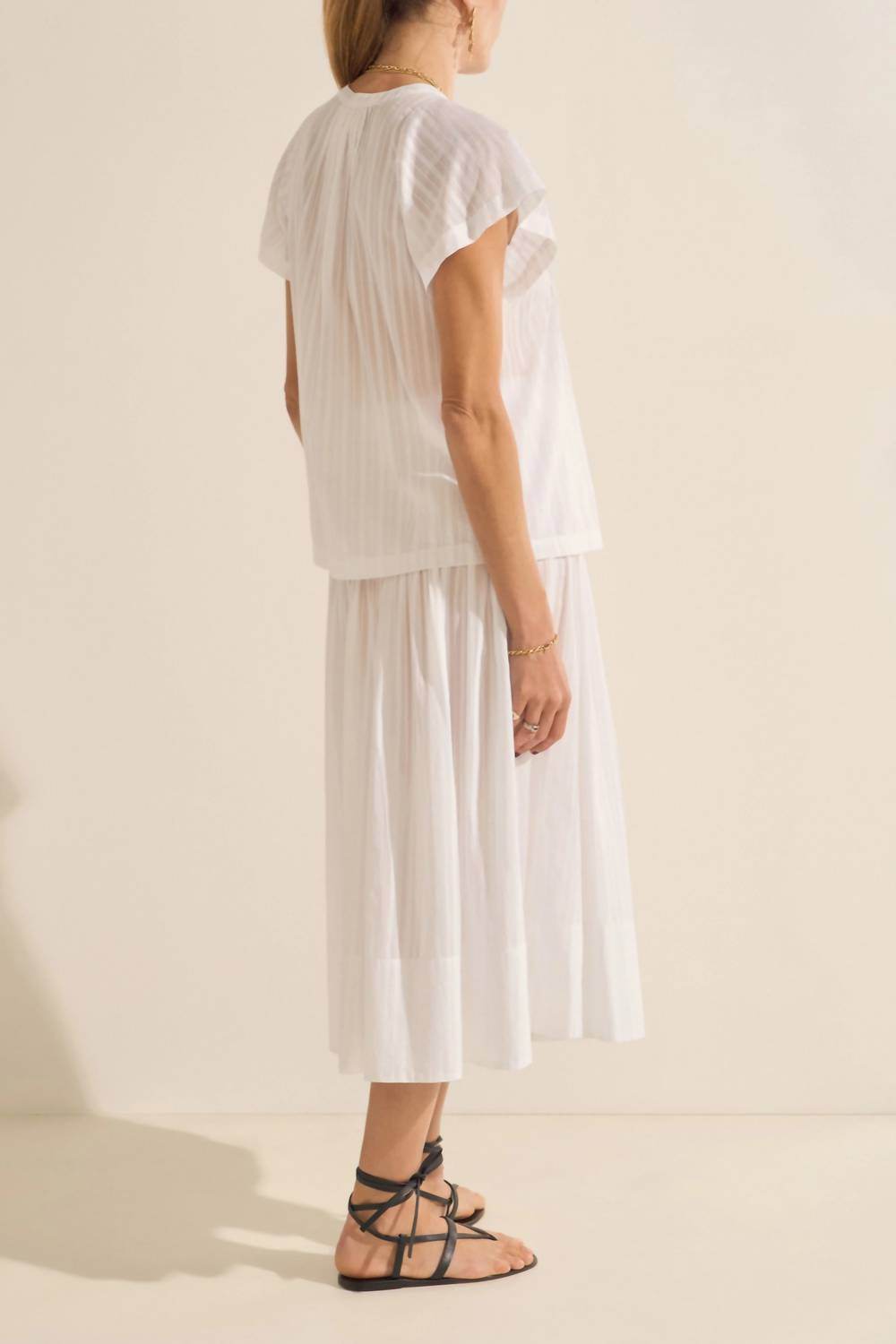 Ilio Nema - Zeus Airy Flutter Sleeve Top - Rack Hunt -