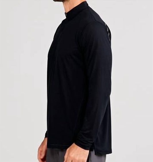 Microair Performance Mesh Quarter Zip Sweatshirt