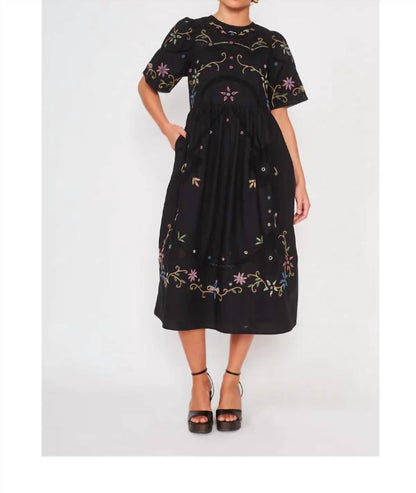 Palm Midi Dress