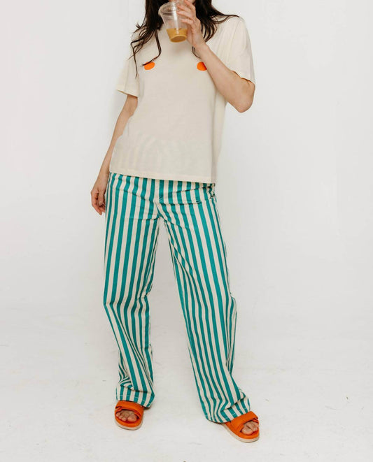 The Tiny Big Sister - Striped Berta Long Denim - Rack Hunt -