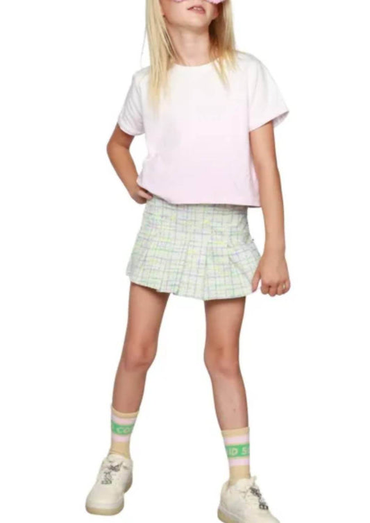 COS I SAID SO - Girl's Tweed Tennis Skirt - Rack Hunt -