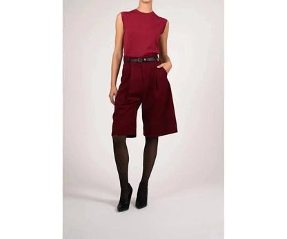parentezi - Gabriel Faux Wool Culotte Pants - Rack Hunt