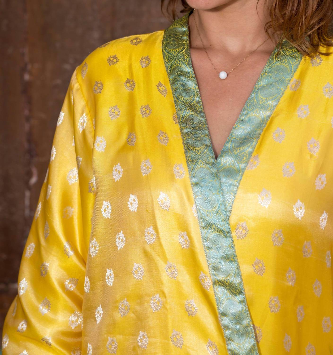 StandAwt - Sun Silk Saree One Size Kimono - Rack Hunt -