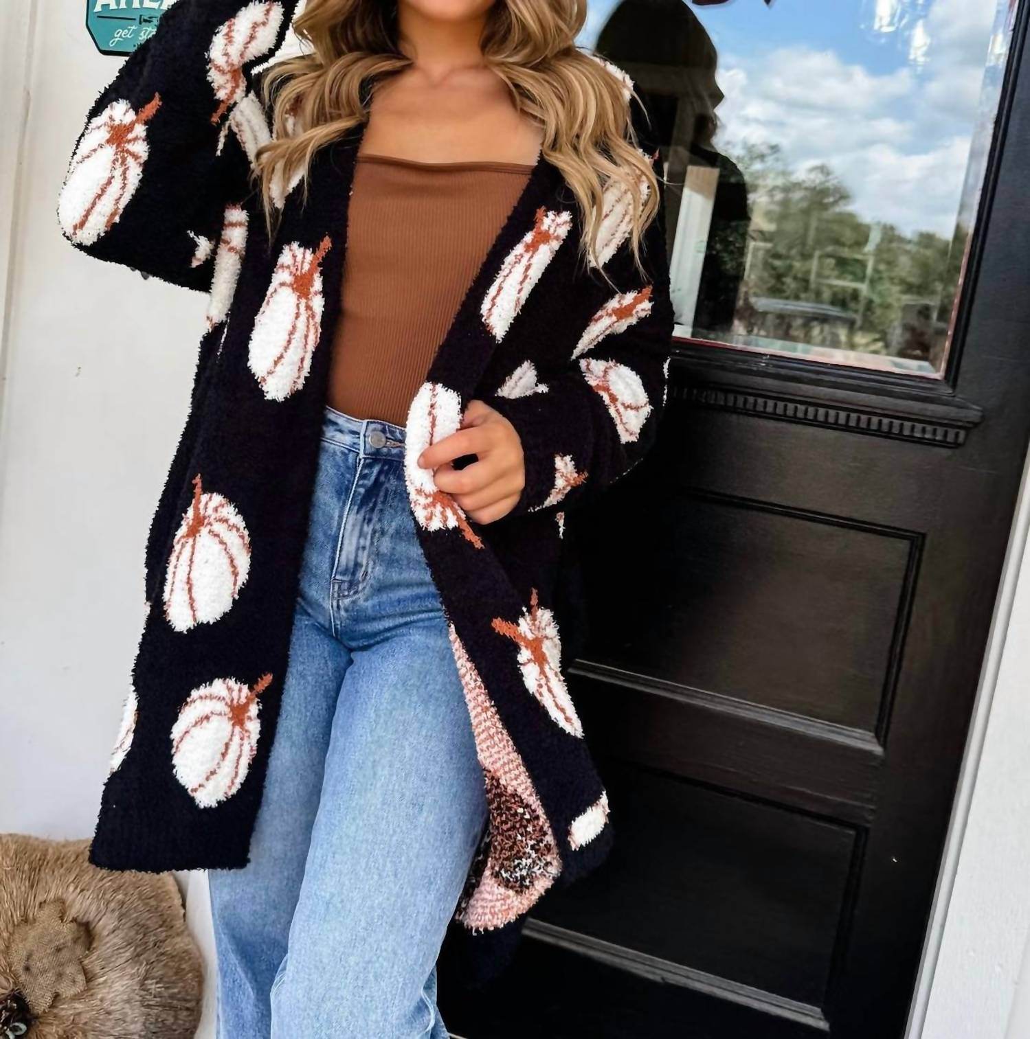 Blakely - The Cozy Cloud Halloween Super Soft Fall Cardigan - Rack Hunt