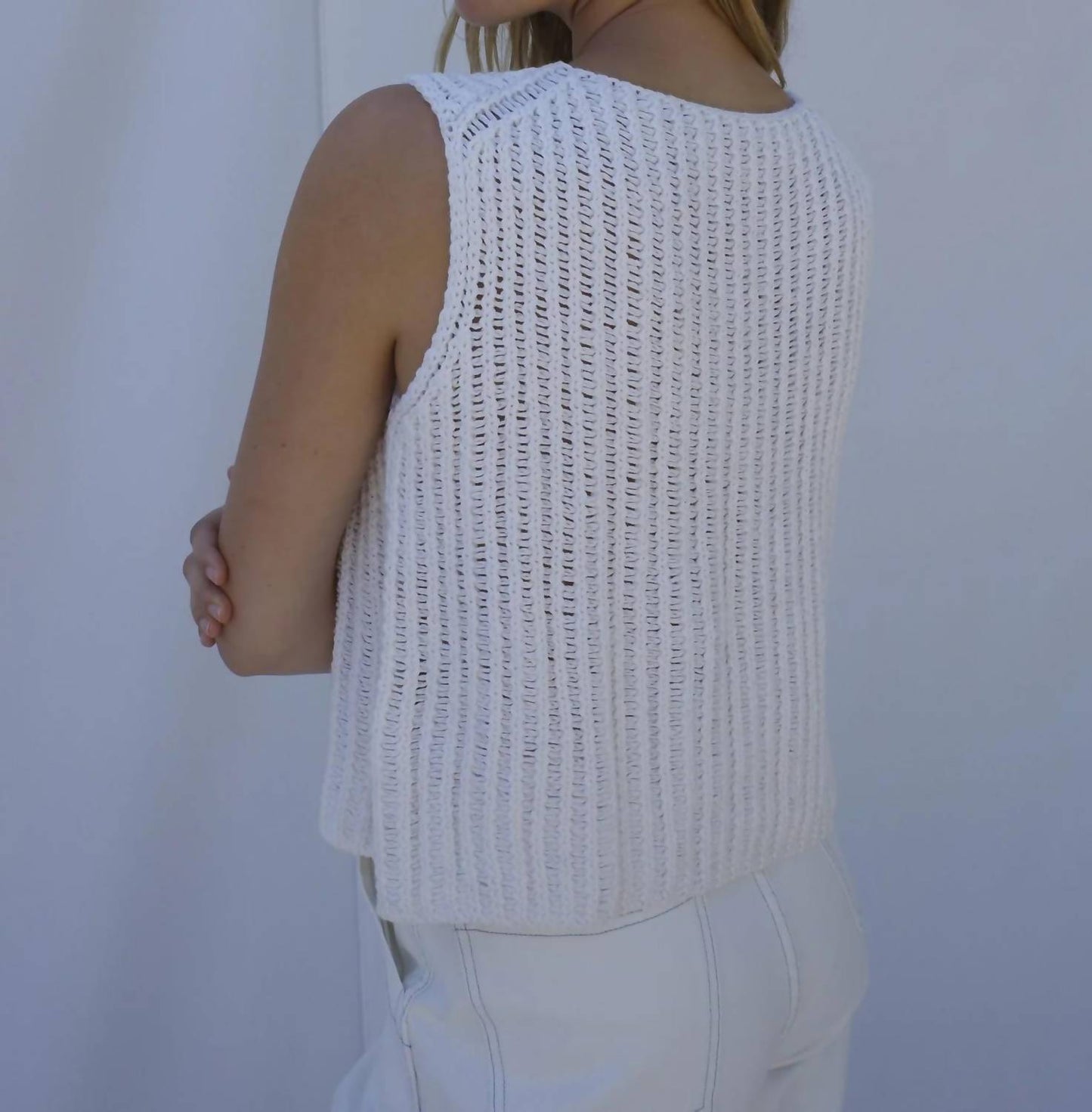 ORLA KNIT SHELL TOP