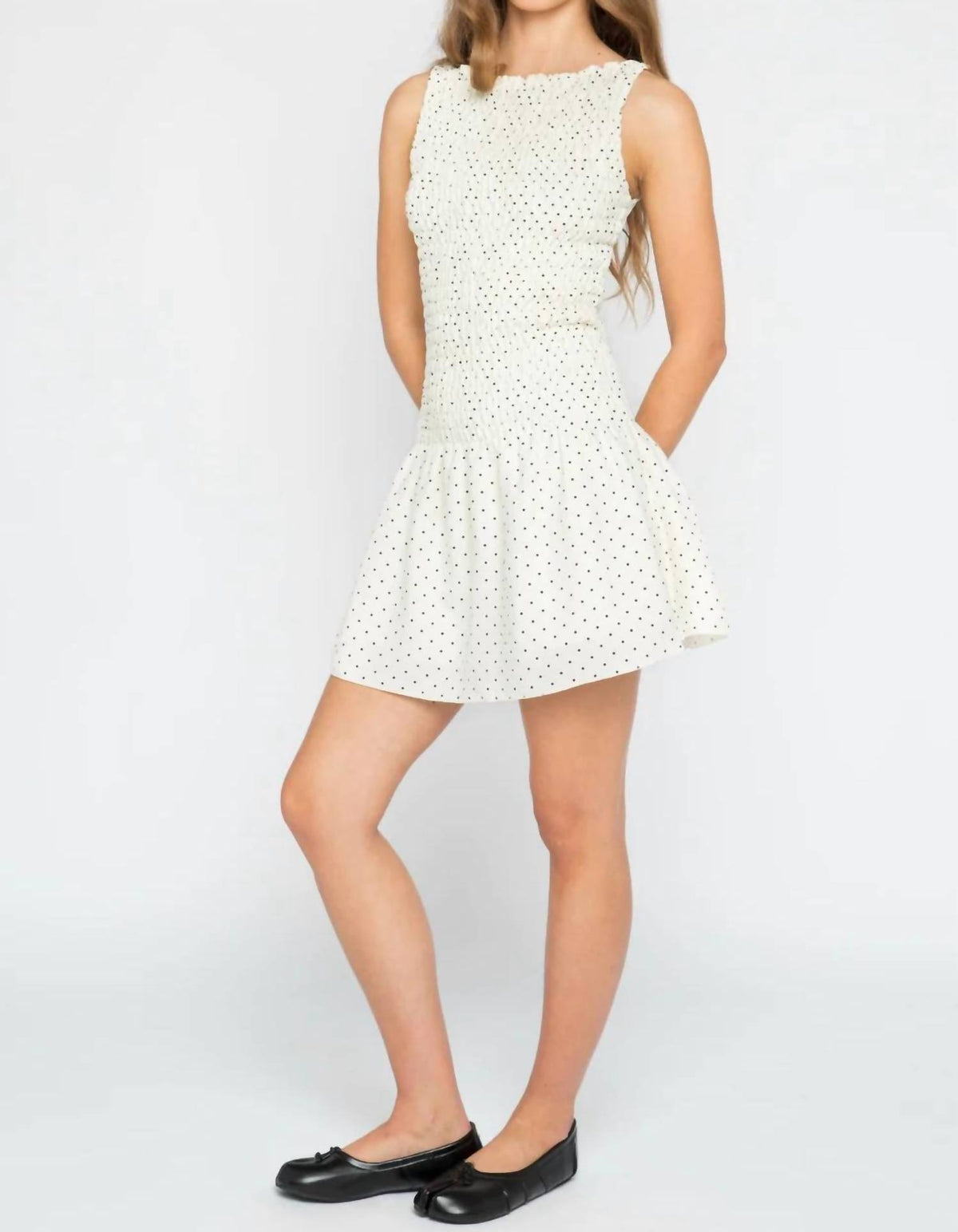 Women's Sunset Polka Dot Dress