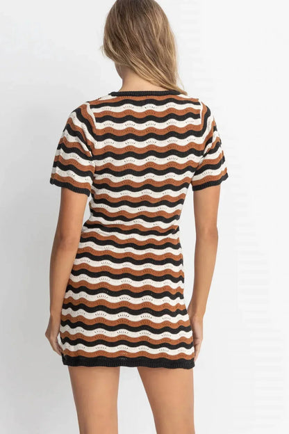 Rhythm. - Venice Knit Mini Dress - Rack Hunt