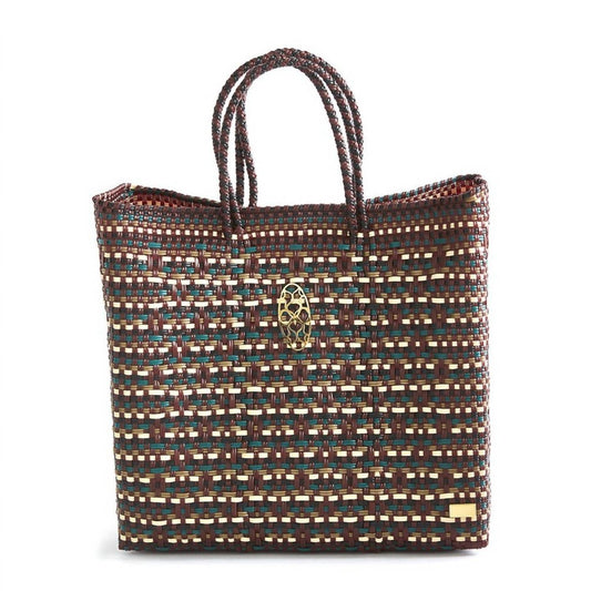 Women's Medium Woven Regular Strap Tote Bag
