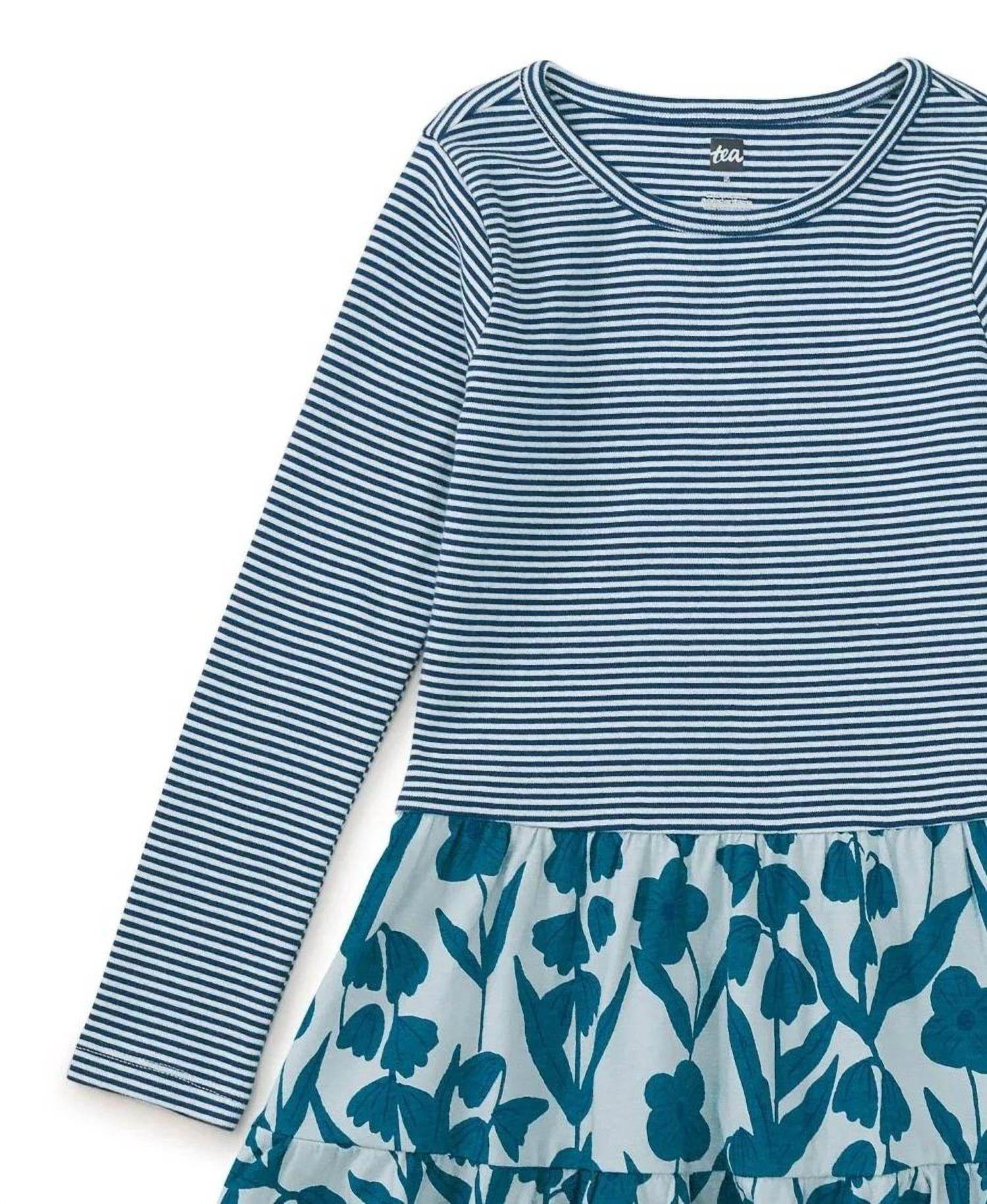 Tea Collection - Girl's Tiered Skirted Twirl Dress - Rack Hunt -